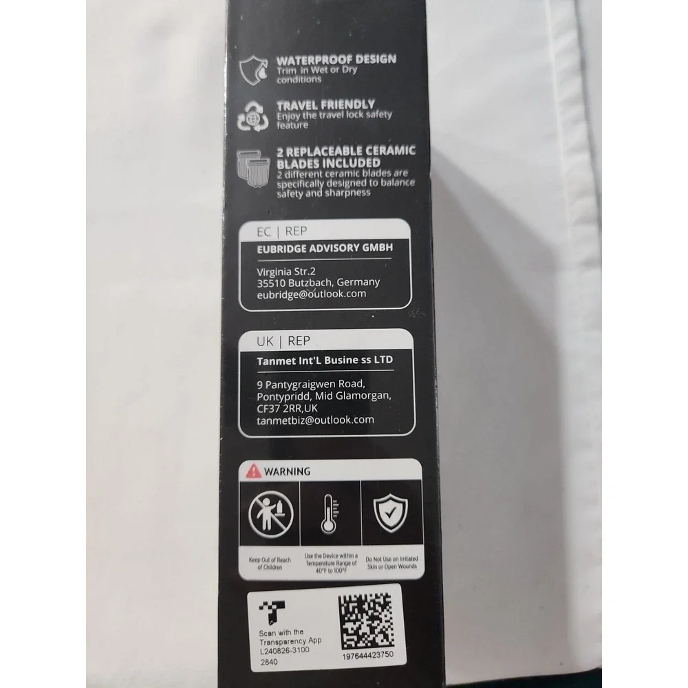Keyshine Electric Groin & Body Hair Trimmer for Men: Waterproof Sealed